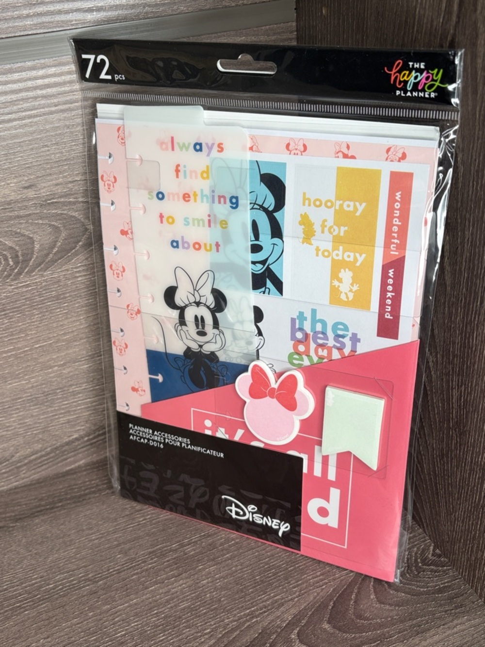 ❤️$10 NWT Happy Planner X Disney Minnie Mouse Planner Accessories Set
